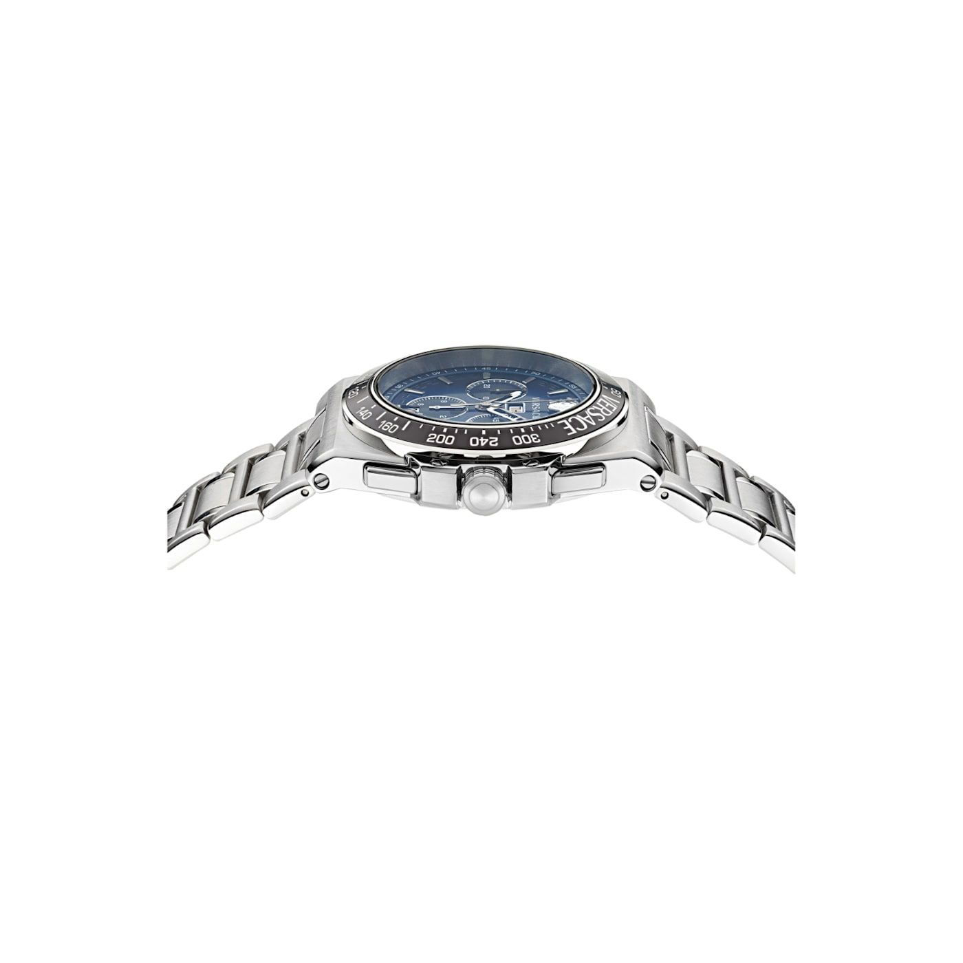 Versace blue sales dial watch
