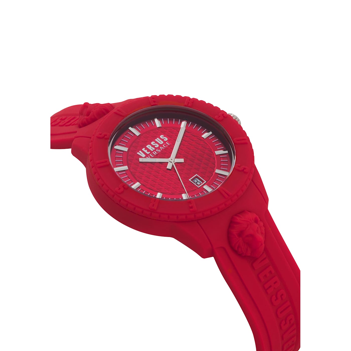 Red versace watch hotsell