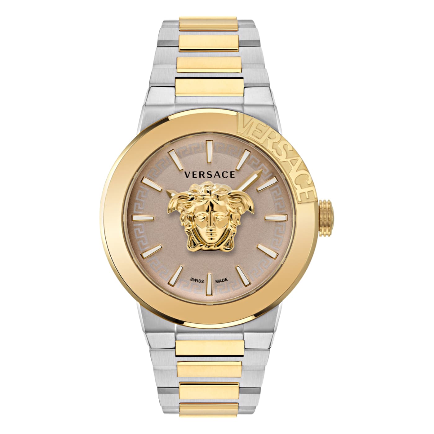 Versace Medusa Infinite Two tone Stainless Steel Bracelet Watch 13LNTB