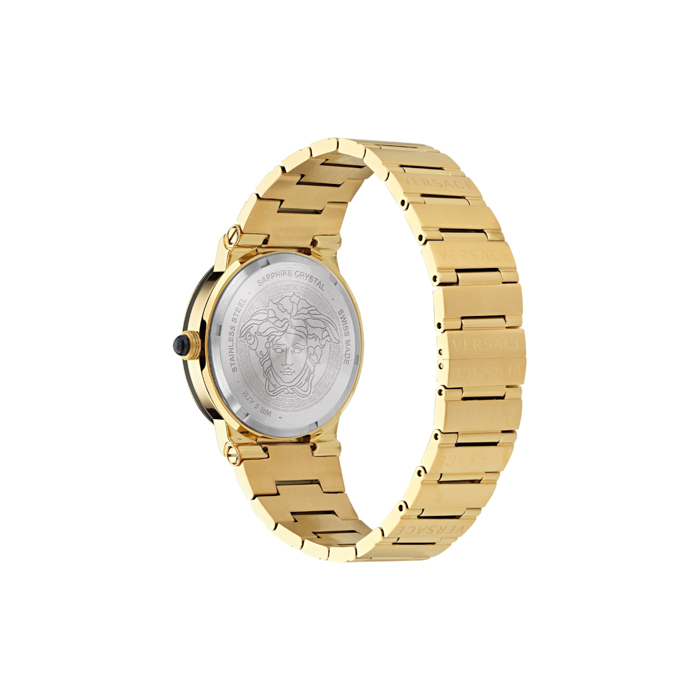Versace stainless steel back deals
