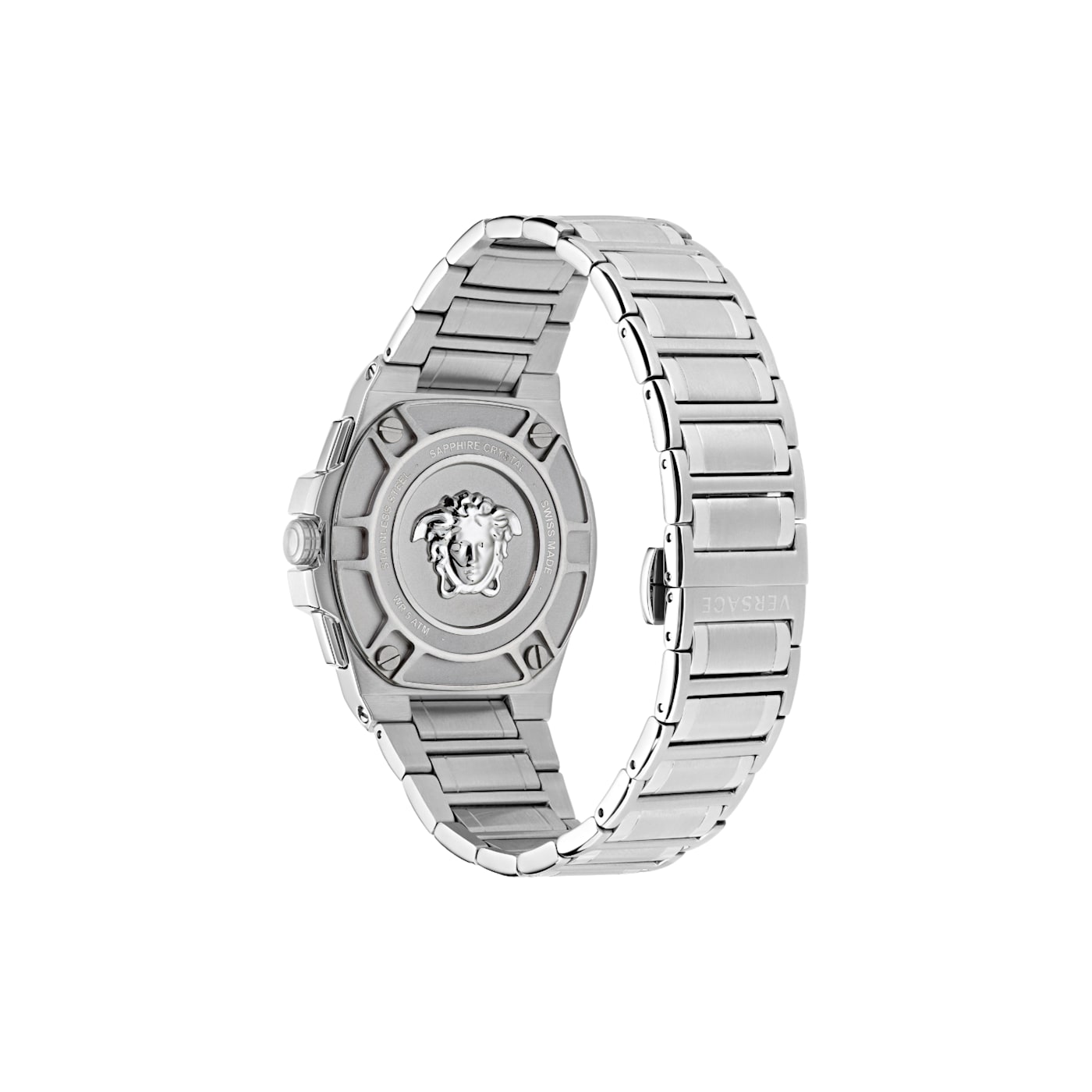 Versace stainless steel sapphire crystal watch new arrivals