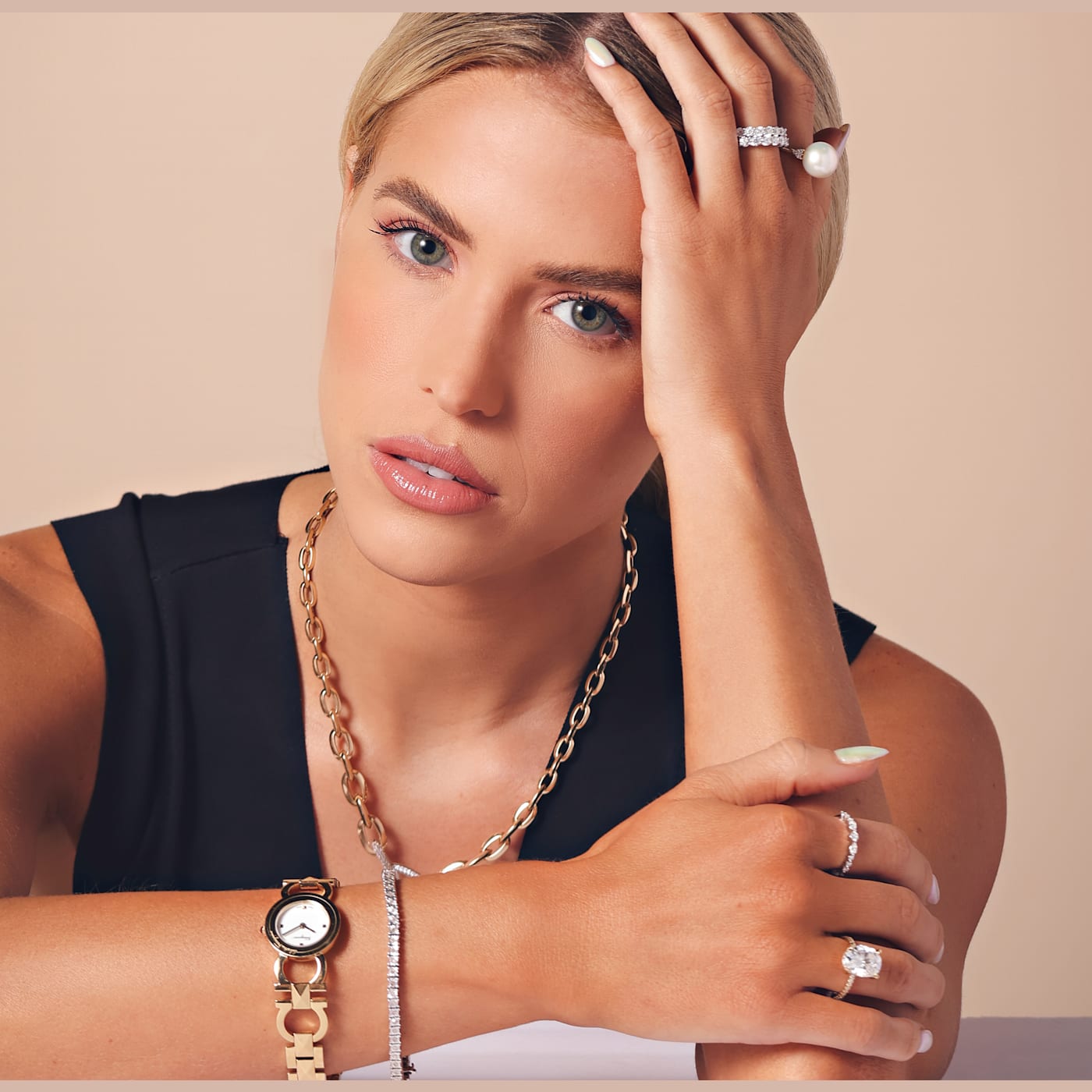 Ferragamo gancino bracelet watch discount