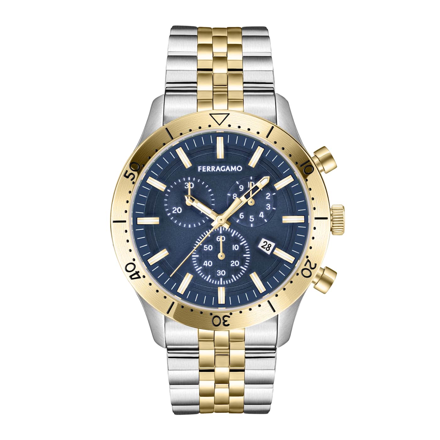 腕時計その他 Ferragamo Gancino Bracelet Watch With Two-Tone Case Salvatore Ferragamo Women's Gancino Quartz Analog Two Tone