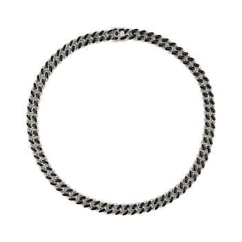 River Hypoallergenic Steel Enamel Chain Necklace