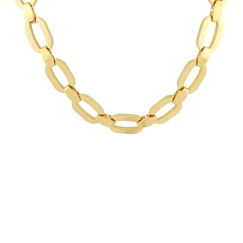REBL Blacke Big And Small 18K Yellow Gold Over Hypoallergenic Steel
Chain Necklace