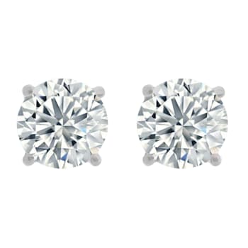 Diana M. Fine Jewelry 14K White Gold 0.75ctw Diamond Earrings
