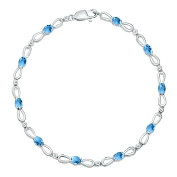 Nomination CLASSIC Composable December Blue Topaz Bracelet 430508/12 -  thbaker.co.uk