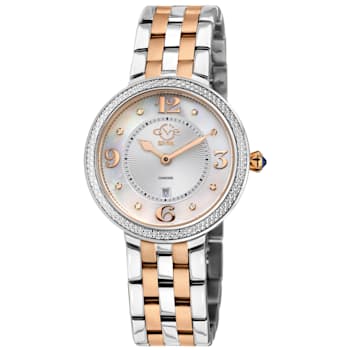 GV2 by Gevril Women's 12904B Verona Diamond Swiss Watch
