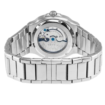 GV2 Automatic Men's Potente Blue Dial 316L Stainless Steel Bracelet Watch