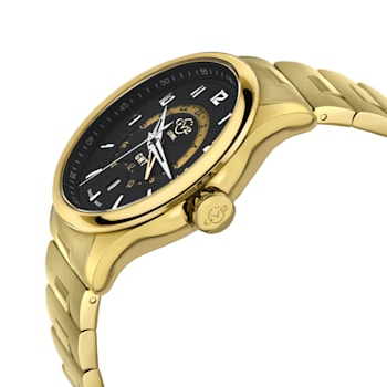 Gv2 by Gevril Men's 42306B Giromondo Stainless Steel Date Swiss Watch