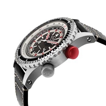 GV2 by Gevril Contasecondi 3505 Men's Swiss Automatic Unidirectional
Bezel Watch