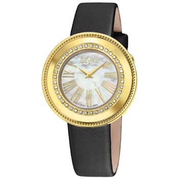 Gevril 12121 Women's Gandria Swiss Quartz Diamond Watch