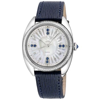 GV2 13101 Palermo Swiss Quartz Diamond Gemstone Watch