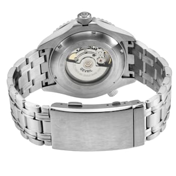 Gevril Men's Hudson Yards green dial Stainless steel watch