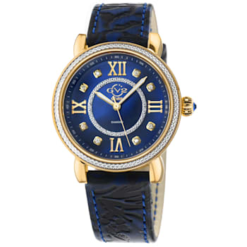 GV2 Womens Marsala leather watch