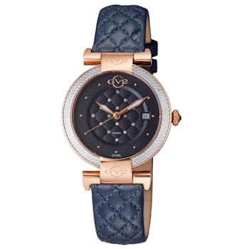 GV2 1509-L3 Women's Berletta Diamond Swiss Quartz Watch