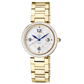 GV2 by Gevril 14201B Women's Piemonte Diamond Swiss Watch