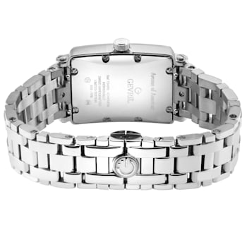 Gevril Ave of Americas Mini Women’s  Stainless Steel Diamond Case,  Pink
MOP Dial Watch
