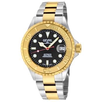 Gevril 4755B Men's Wall Street Swiss Automatic Watch