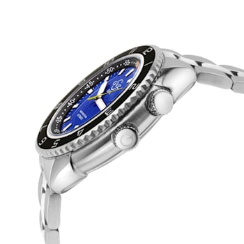 GV2 by Gevril Men's 42401 Squalo Swiss Automatic Ceramic Bezel Diver Watch