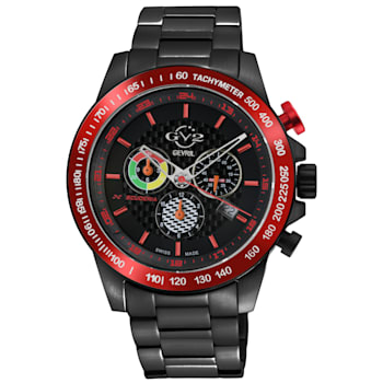 GV2 Men's Scuderia White Dial Chronograph Date Watch