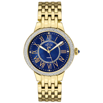 GV2 Astor II Women's Blue MOP Dial