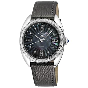 GV2 13100 Palermo Swiss Quartz Diamond Gemstone Watch