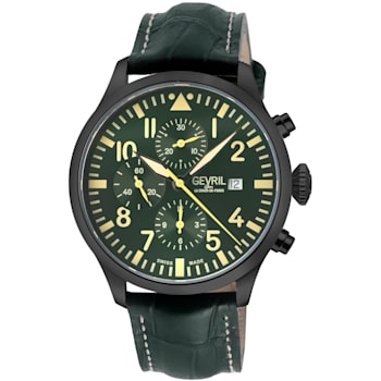 Gevril 47104 Men's Vaughn Chronograph Swiss Automatic Watch