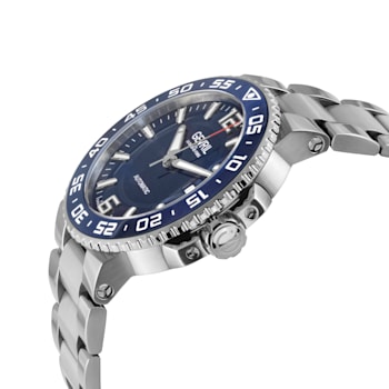 Gevril RiverSide Swiss Automatic Watch, Stainelss Steel Bracelet