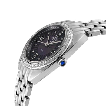 GV2 13100B Palermo Swiss Quartz Diamond Gemstone Watch