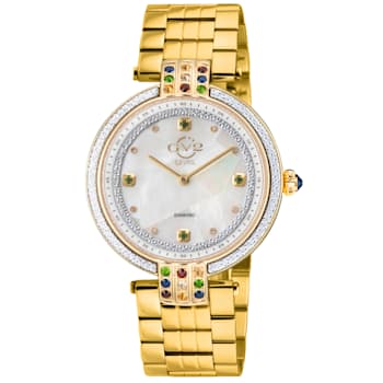 GV2 12803B Women's Matera Gemstone Diamond Watch