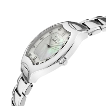 Gevril 11041B Lugano Swiss Quartz Diamond Watch
