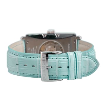 Gevril Women's Avenue of Americas Glamour MOP Dial Leather Watch