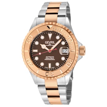 Gevril 4753B Men's Wall Street Swiss Automatic Watch