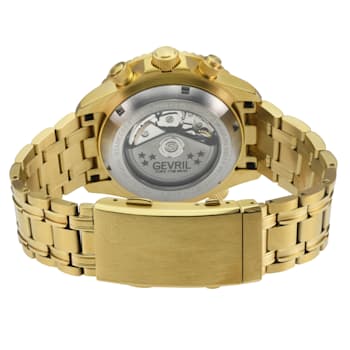 Gevril 48811B Men's Hudson Yards Chronograph Swiss Automatic Watch