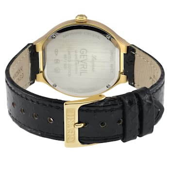 Gevril 11027 Lugano Swiss Quartz Diamond Watch