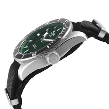 Gevril Men's Yorkville Green Dial steel Watch