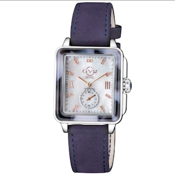 GV2 9244B Women's Bari Tortoise Swiss Quartz Diamond Watch
