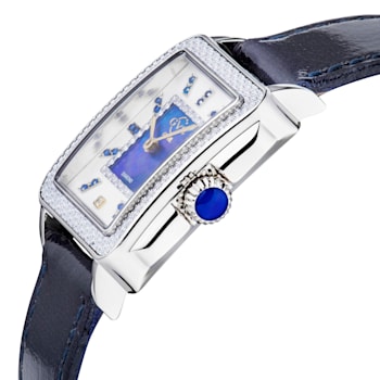 GV2 Womens Padova Gemstone blue steel watch