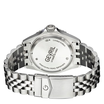 Gevril 4850B Swiss watch from the Wall Street Collection