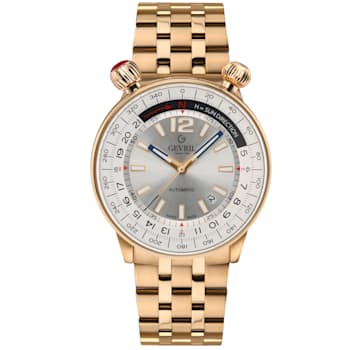 Gevril 48564 Men's Wallabout Solar Compass Swiss Automatic Watch