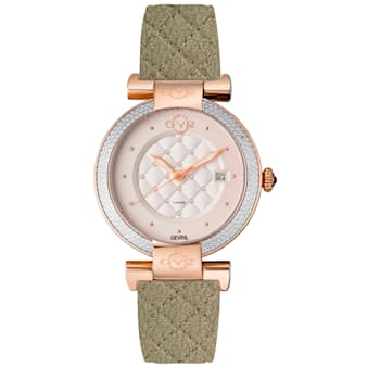 GV2 1502-V8 Women's Berletta Diamond Swiss Quartz Watch