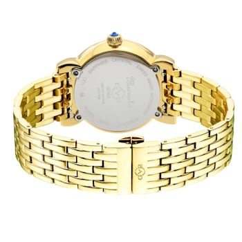 GV2 9866B Women's Marsala Swiss Quartz Diamond Watch