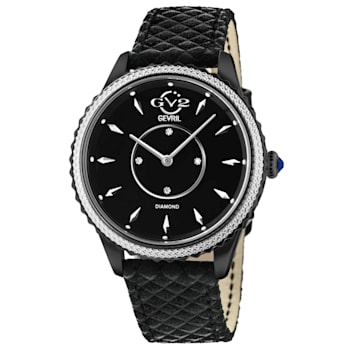 GV2 11703-425.E Women's Siena Vegan Genuine Diamond Watch