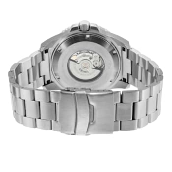 Gevril Men's Canal Street Stainless Steel Case, Black/White Dial, Two
Tone SS/IPYG Bracelet.