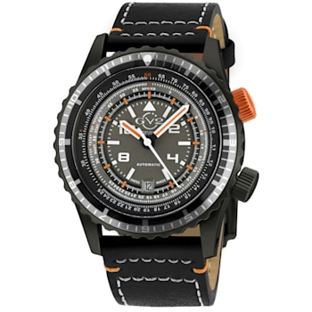 GV2 by Gevril Contasecondi 3509 Men's Swiss Automatic Unidirectional
Bezel Watch