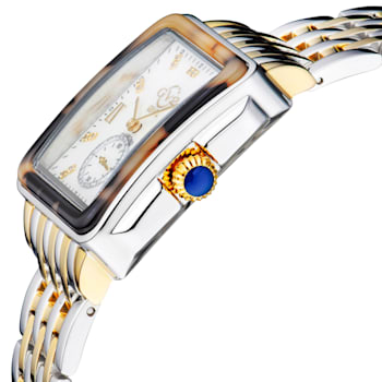 GV2 9247B Women's Bari Tortoise Swiss Quartz Diamond Watch