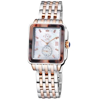 GV2 9248B Women's Bari Tortoise Swiss Quartz Diamond Watch