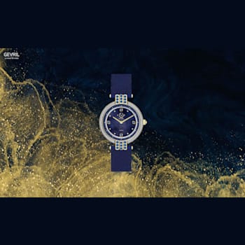 Gv2 By Gevril Women 12806 Matera Diamonds MOP Dial Light Blue Suede
Swiss Quartz Watch