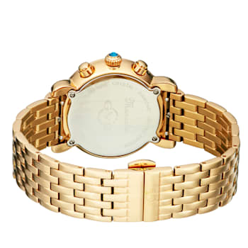 GV2 Marsala Chrono Women's White Dial Stainless steel Watch